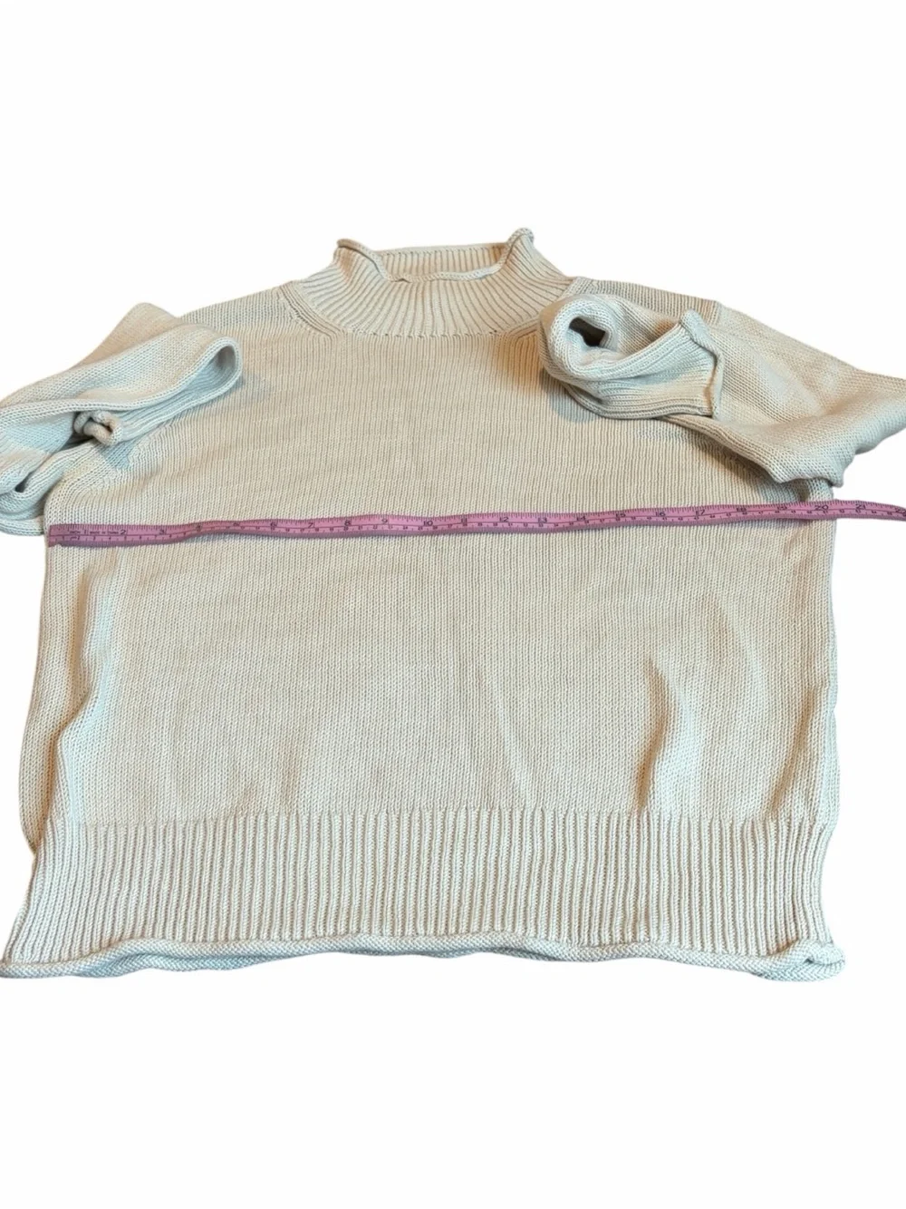 J. CREW beige sweater
